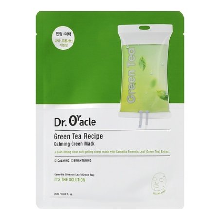 Dr. Oracle Green Tea Recipe Calming Green Mask - 25 Ml
