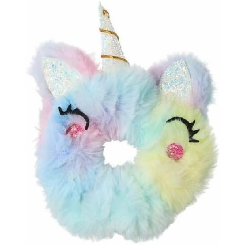 Unicorn Hair Scrunchie