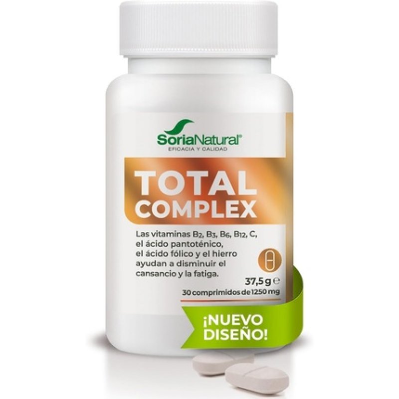 Soria Natural Total Complex Combination of Vitamins and Minerals