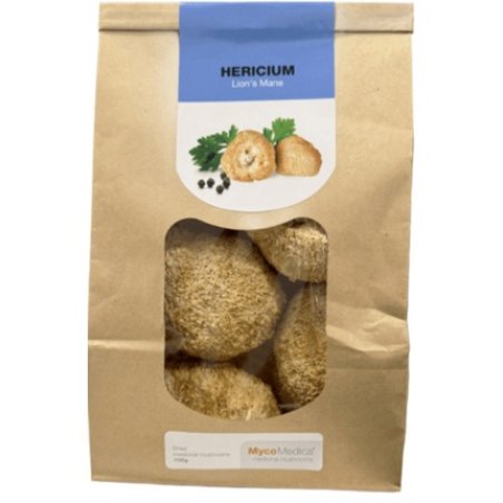 Mycomedica Dried Hericium Mushrooms 100g - Medicinal Mushroom