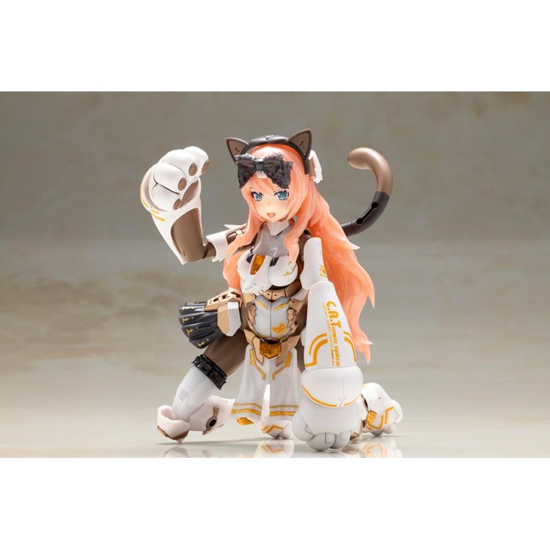 FRAME ARMS GIRL - Durga I Cat Armor - Model Kit 16cm