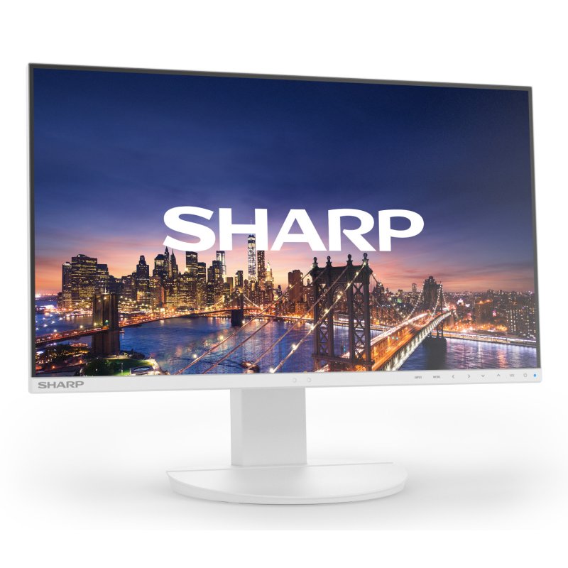 Sharp MultiSync EA242F écran plat de PC 61 cm (24") 1920 x 1080 pixels Full HD LCD Blanc
