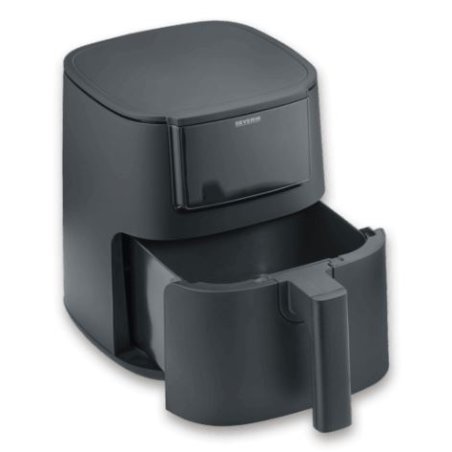 FRITEUSE À AIR CHAUD NOIR 1300 W 4 L COMMANDE TACTILE AVEC 8 PROGRA