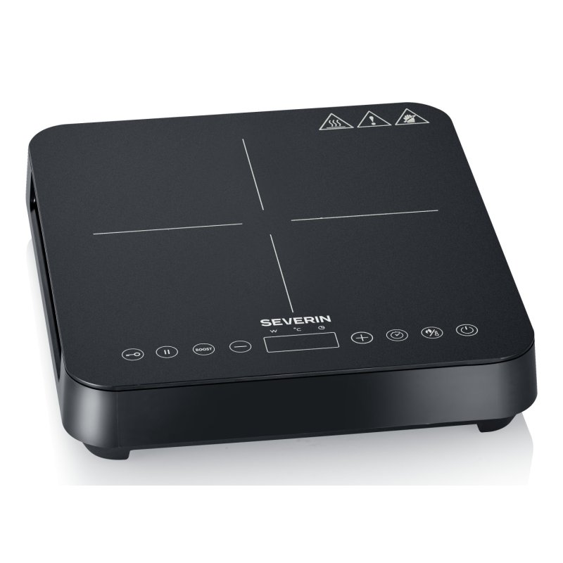 Severin KP 1025 Noir Comptoir 31 cm Plaque avec zone à induction 1 zone(s)