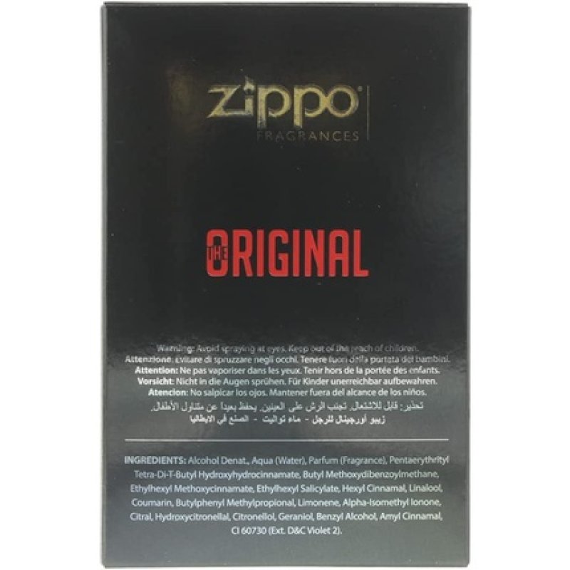 Zippo The Original Pour Homme Eau De Toilette 40ml
