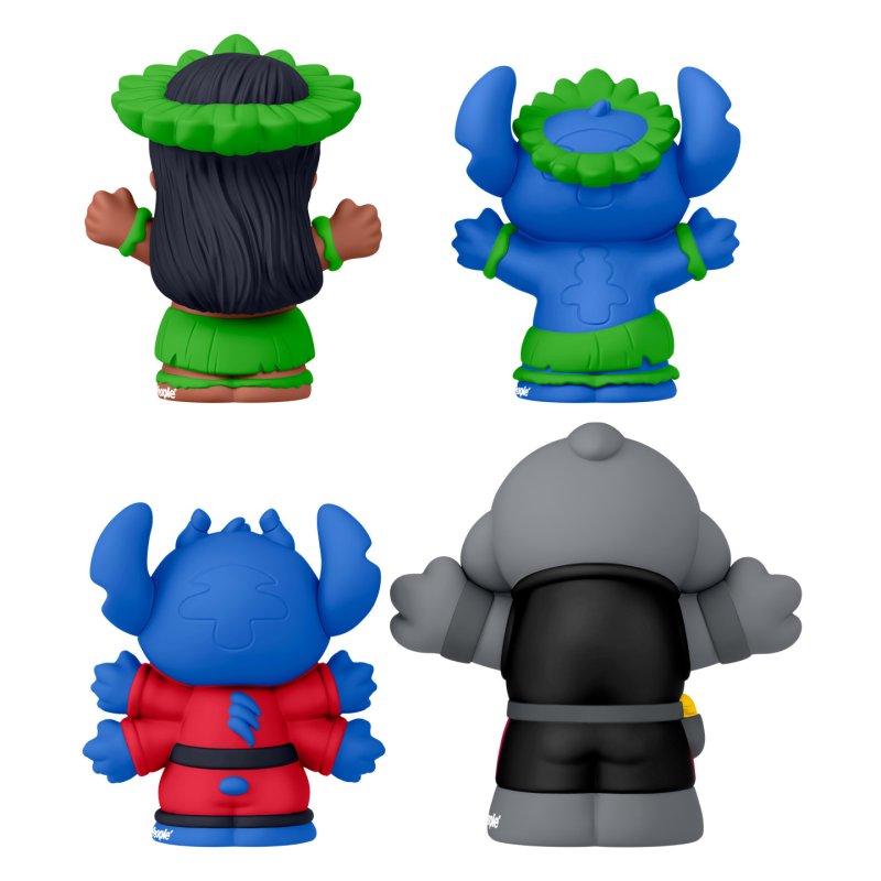 Fisher-Price Little People Collector Disney Lilo & Stitch Special Edition Set for Adults & Fans, 4 Figures
