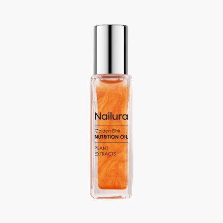 Nailura - Golden Elixir Nutrition Oil - Golden - 10 ml
