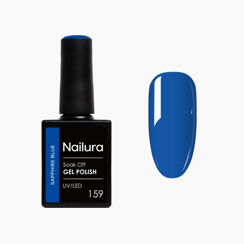 Nailura - Gel Polish 159 - Sapphire Blue - 10 ml