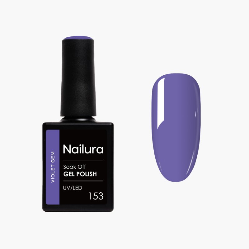 Nailura - Gel Polish 153 - Violet Gem - 10 ml