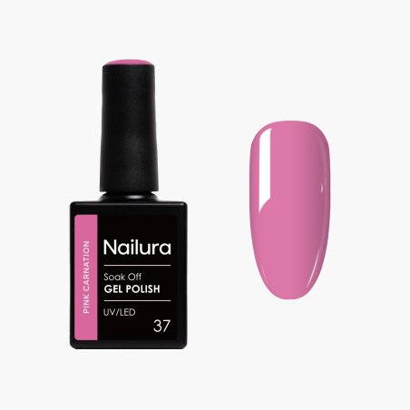 Nailura - Gel Polish 37 - Pink Carnation - 10 ml