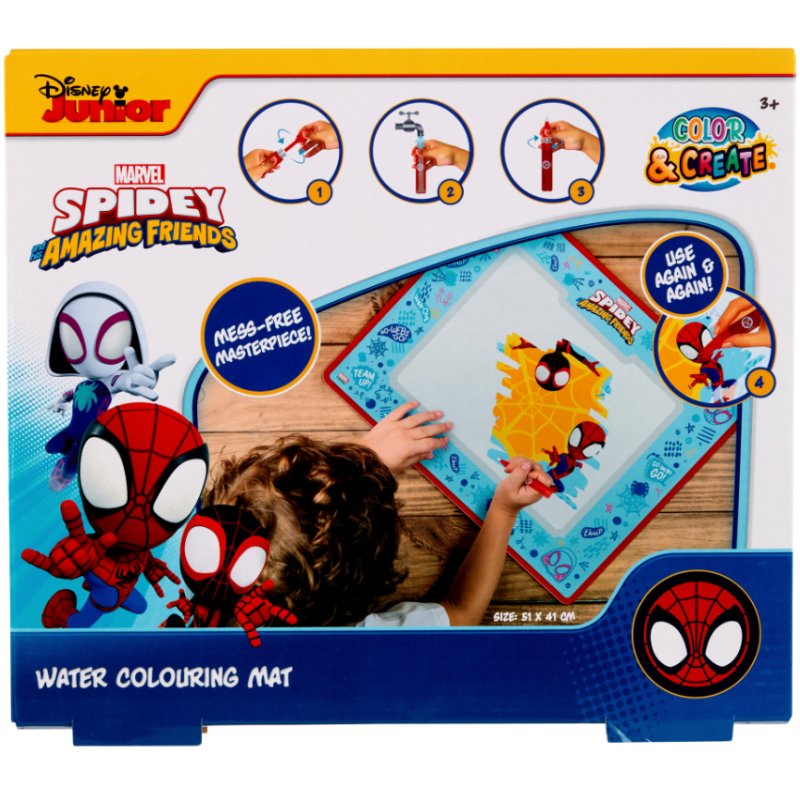 Spidey - Aqua Colouring Playmat (SP24359)