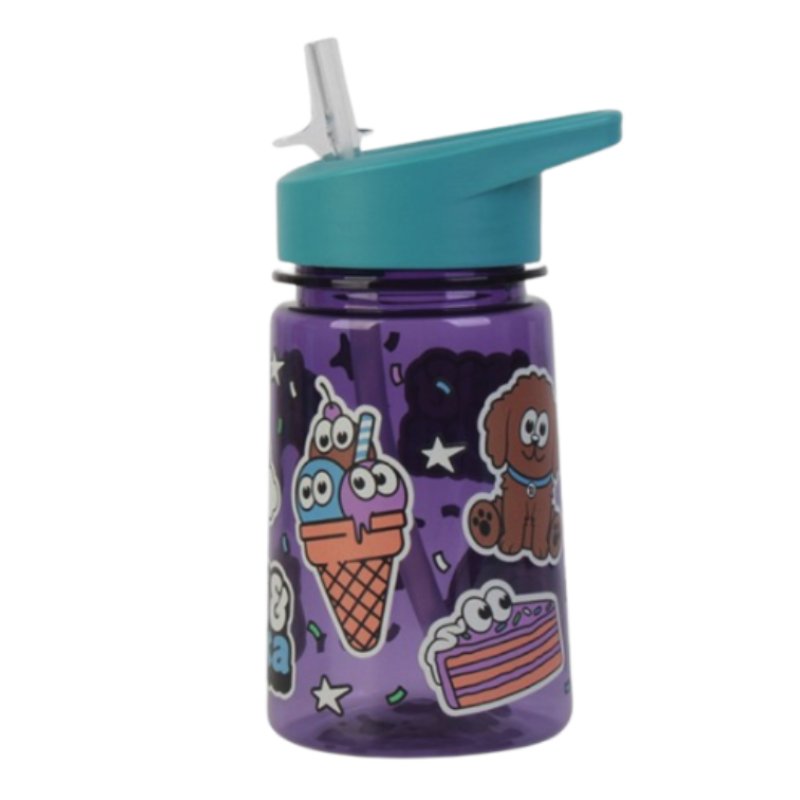 FIRSTGRADE - Jas & Mika - Water Bottle 380ml w. Straw