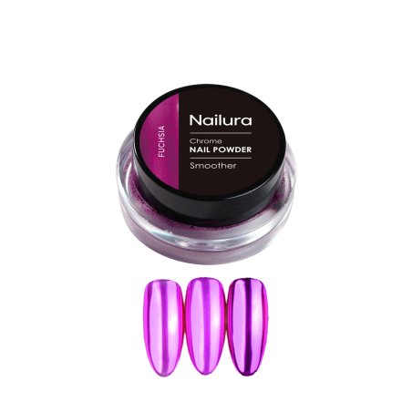 Nailura - Chrom Powder - Fuchsia