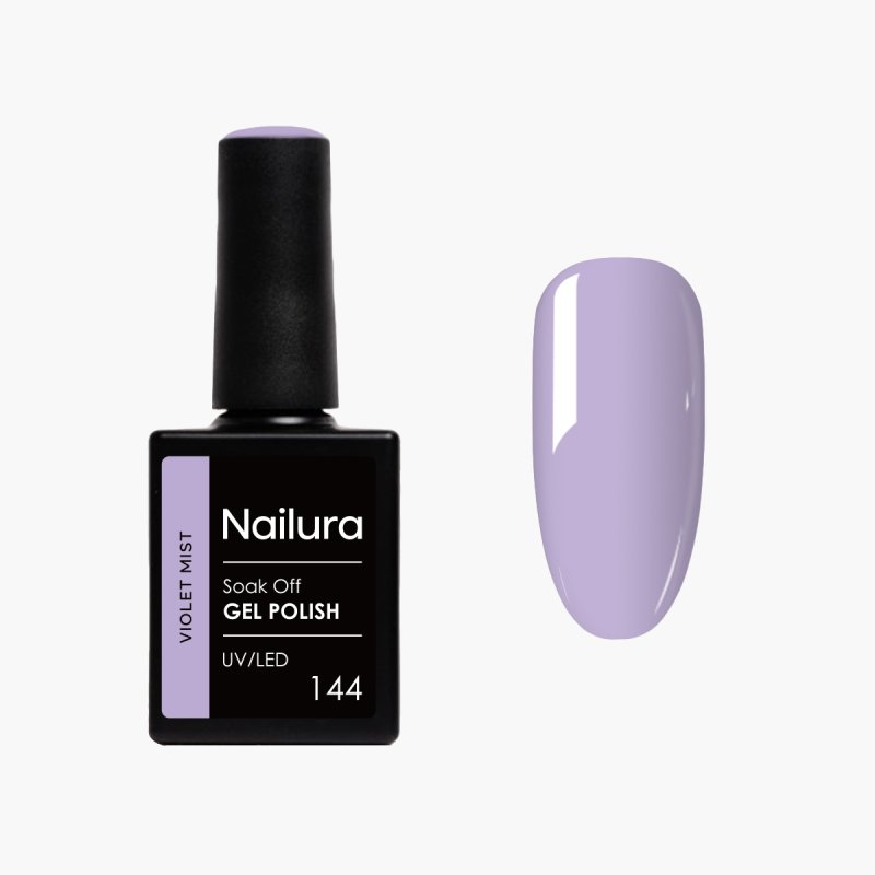 Nailura - Gel Polish 144 - Violet Mist - 10 ml