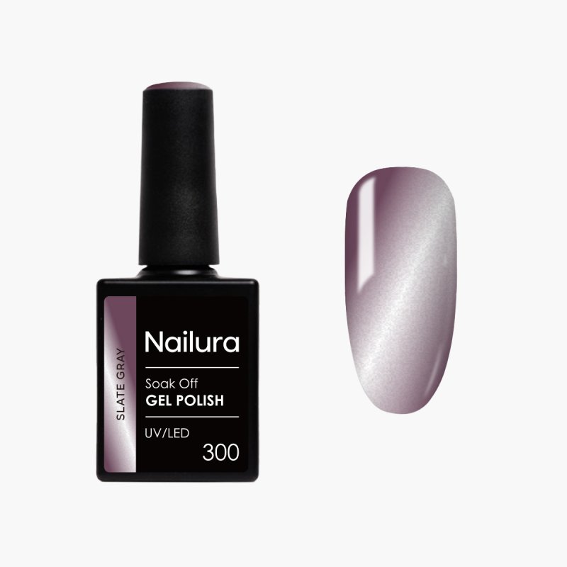 Nailura - Gel Polish 300 - Slate Gray - 10 ml