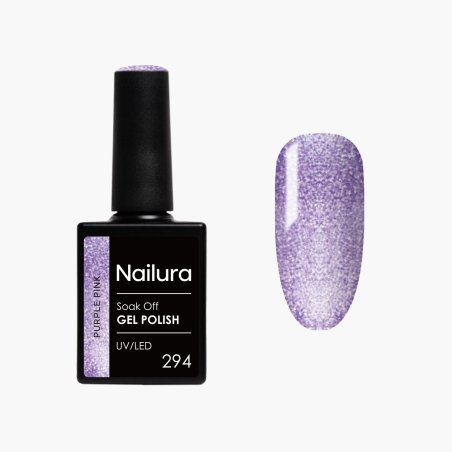 Nailura - Gel Polish 294 - Purple Pink - 10 ml