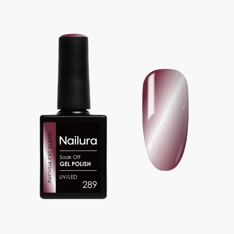 Nailura - Gel Polish 289 Fuchsia Cat Gleam - Fuchsia - 10 ml