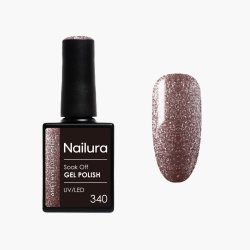 Nailura - Gel Polish 340 - Amethyst Glimmer - 10 ml
