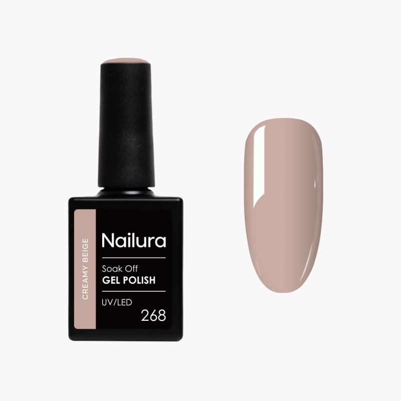 Nailura - Gel Polish 268 - Creamy Beige - 10 ml