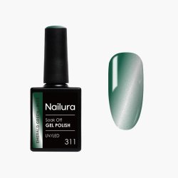 Nailura - Gel Polish 311 - Emerald Green Blue - 10 ml