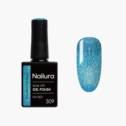 Nailura - Gel Polish 309 - Aquamarine Blue - 10 ml