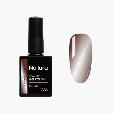 Nailura - Gel Polish 278 - Caramel Gold - 10 ml