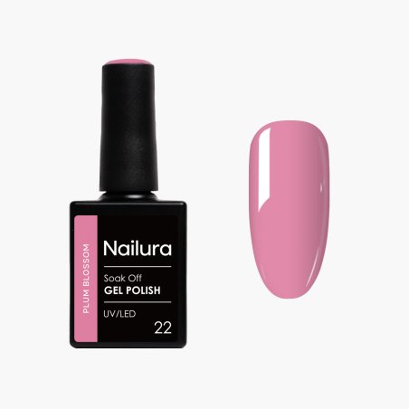 Nailura - Gel Polish 22 - Plum Blossom - 10 ml