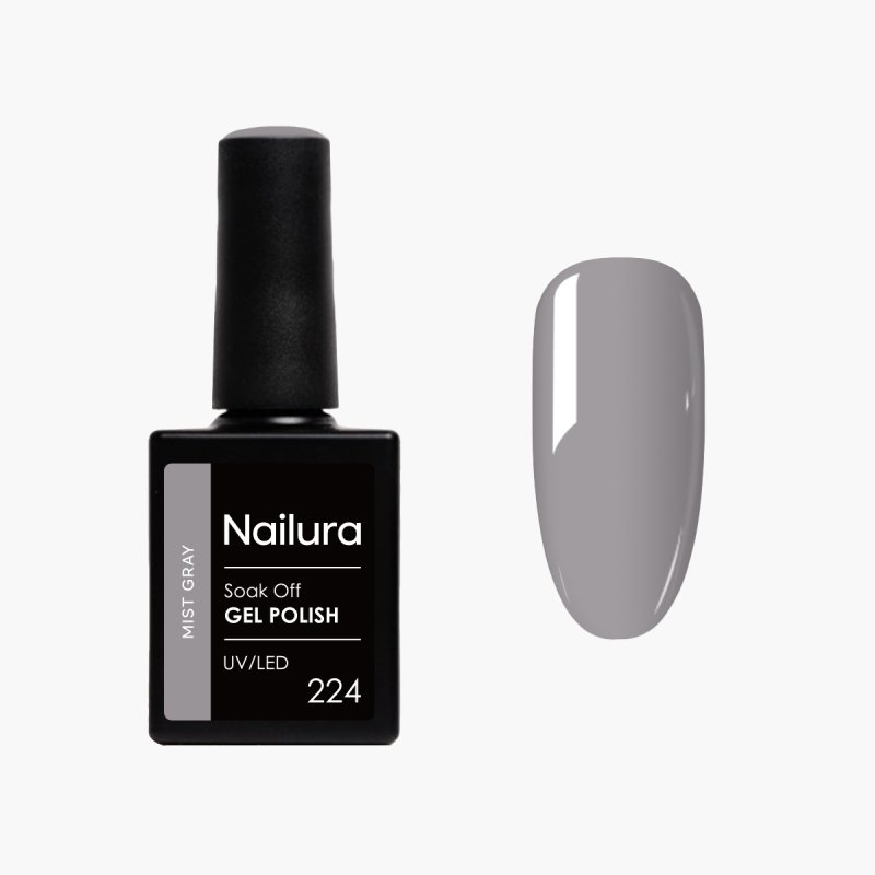 Nailura - Gel Polish 224 - Mist Gray - 10 ml