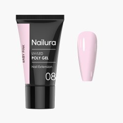 Nailura - Poly Gel 8 - Baby Pink - 30 ml