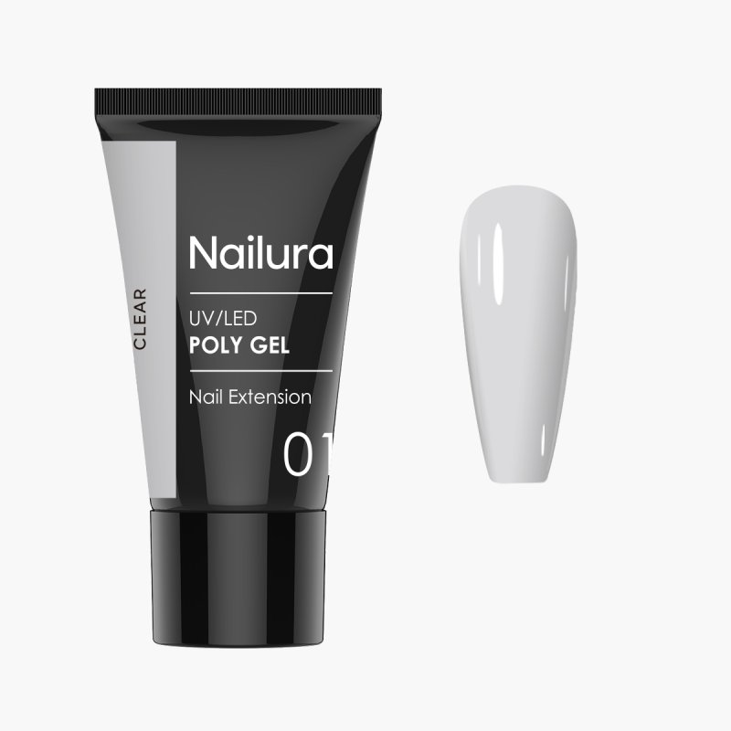 Nailura - Poly Gel 1 - Clear - 30 ml