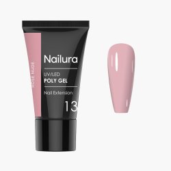 Nailura - Poly Gel 13 - Rose Nude - 30 ml