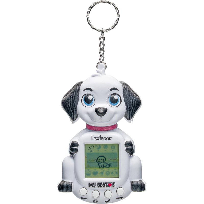 Lexibook - My Best-E® Puppy console with LCD screen and keychain attachment (My Best-E® Puppy console with LCD