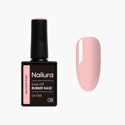 Nailura - Rubber Base 8 - Salmon Pink - 10 ml