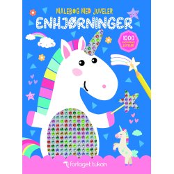 Coloring Book with Jewels: Unicorns