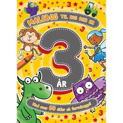 Coloring Book for 3-Year-Olds