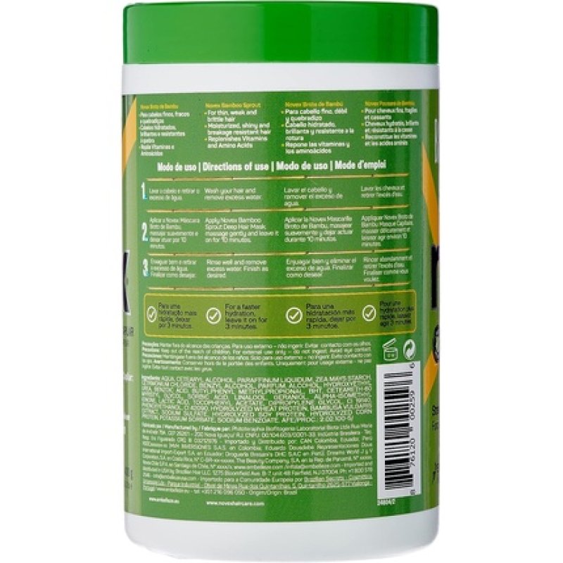 Novex Bamboo Sprout Hair Mask 400 Grams