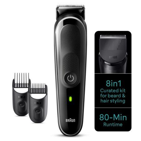 Braun MGK3440 tondeuse à cheveux Noir, Gris Hybrides nickel-métal (NiMH)