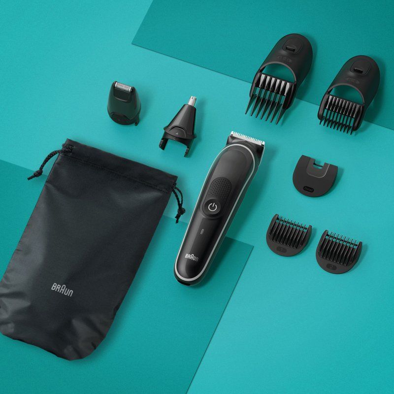 Braun MGK3440 tondeuse à cheveux Noir, Gris Hybrides nickel-métal (NiMH)