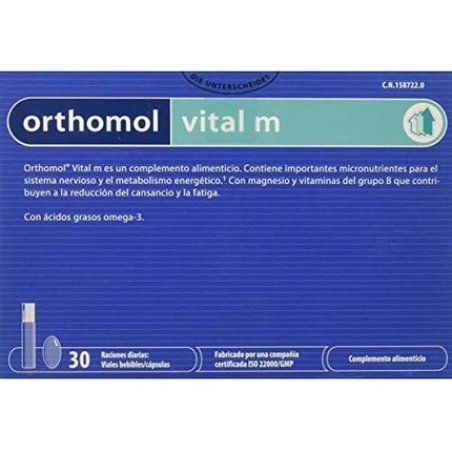 Orthomol Vital M 30 Vials Beb Cobas 30 Drinking Ampoules