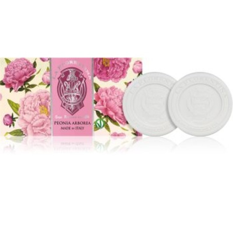 La Florentina Arboreal Peony Sculpted Soap Set