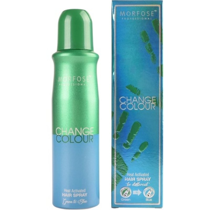 Morfose Change Color Hair Spray 150ml Green to Yellow