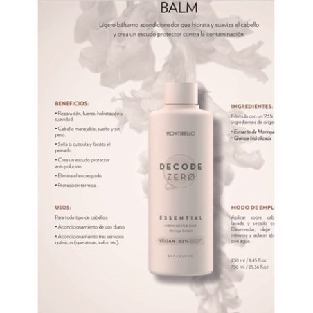 Montibello Decode Zero Balm 250ml