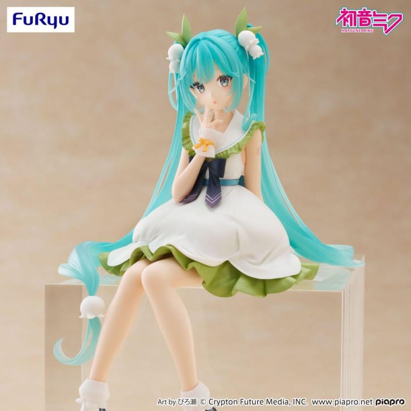 HATSUNE MIKU - Hatsune Miku Flower Fairy- Statue Noodle Stopper 14cm