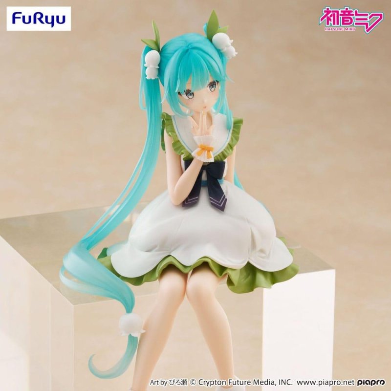 HATSUNE MIKU - Hatsune Miku Flower Fairy- Statue Noodle Stopper 14cm