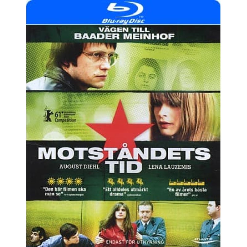 MOTSTÅNDETS TID - HVIS IKKE OS HVEM SÅ - Wer wenn nicht wir? Blu Ray