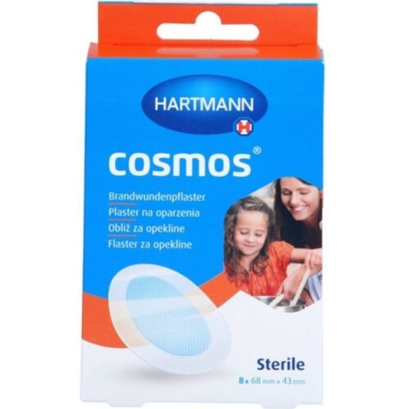 Cosmos Brand Wound Plasters 43x68mm - Pack of 8