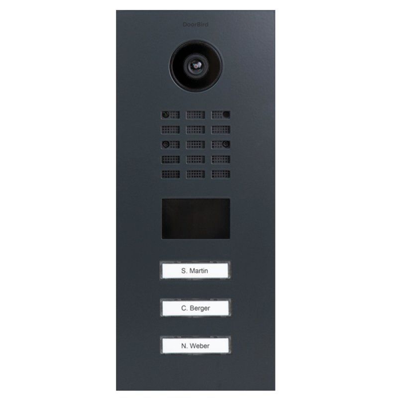 DoorBird D2103V video intercom system Black