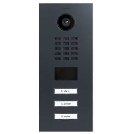 DoorBird D2103V video intercom system Black