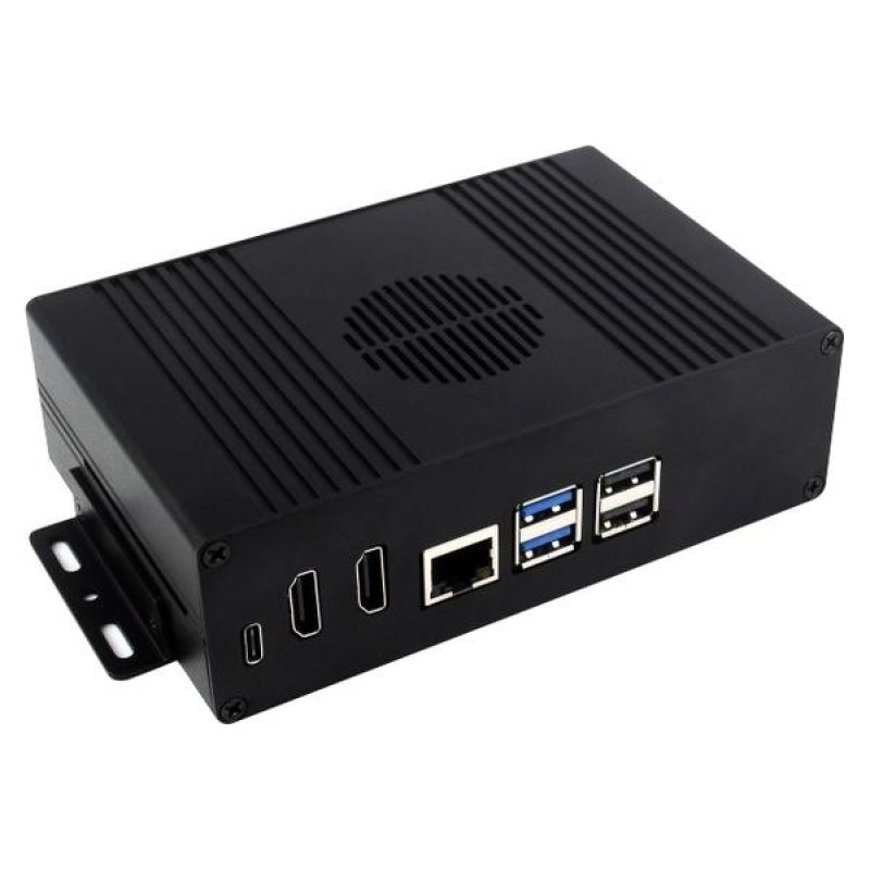 POE HAT compatible case for Raspberry Pi 5