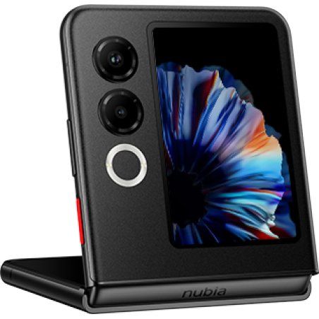 STOCK1 - Nubia Flip 2 5G 17,5 cm (6.9") 8 Go 256 Go 4325 mAh Noir